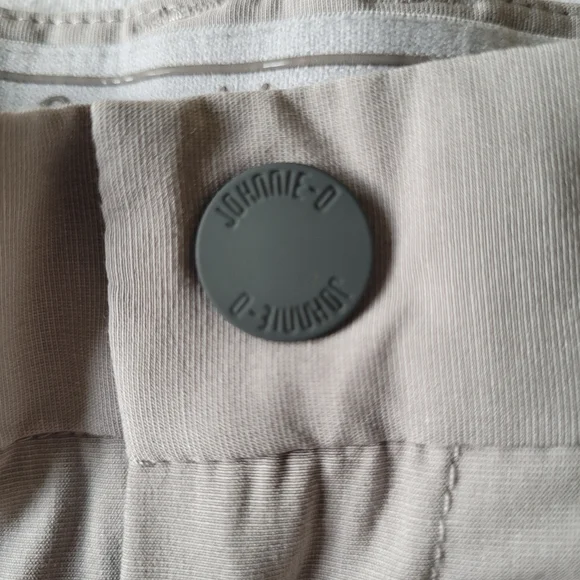 Johnnie O Prep Performance Shorts Mens 34 Gray Flex Stretch 9" Inseam Golf - Picture 5 of 6